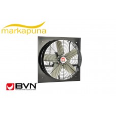 BVN Bahçıvan B5PAT 1000 Trifaze Kare Kasalı 100 cm 37000 m³/h Plastik Pervaneli Sanayi Aspiratörü