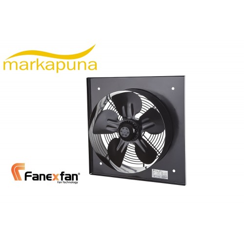 Fanexfan PDKAF 2M 350 Kare Kasa Dıştan Rotorlu Aksiyal Aspiratör