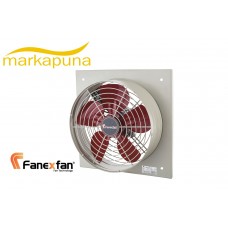 Fanexfan PSMK 250 Monofaze Kare Kasa Metal Pervane Aksiyal Fan